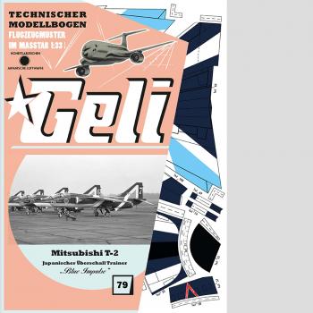 79 Mitsubishi T-2 Art. Nr. 34079