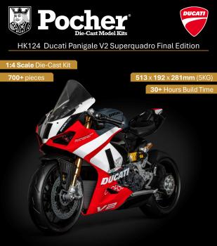 (Vororder) POCHER Ducati Panigale – V2 Superquadro Final Edition 1:4 (Vororder)