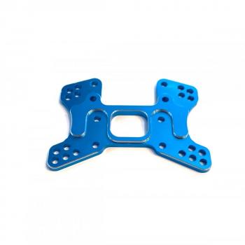 Alu Dämpferbrücke hinten Blau