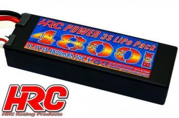 LiPo 3S - 11.1V 4800mAh 70C - Hard Case Slim - Ultra T (Dean's kompatibel)