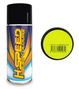 Lexan Spray Fluo gelb / yellow 400ml H-SPEED