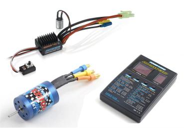 Hobbywing HW81030010 Ezrun SL18 Combo mit 2030-18T und Card Brushless für 1:18
