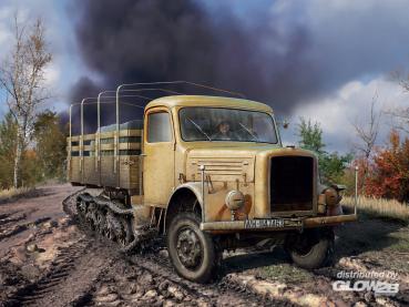 1:35 KHD S3000/SS M Maultier WWII German Semi-Tracked Truck
