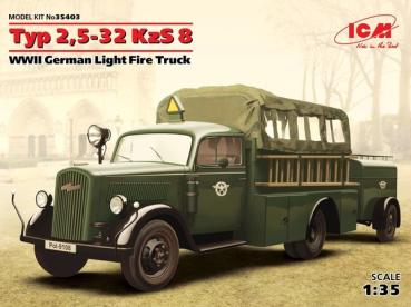 1:35 Typ 2,5-32 KzS 8, WWII German Light Fire Truck