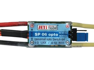 JETImodel SP06-Opto, elektronischer EIN/AUS Schalter für RC-Sonderfunktionen