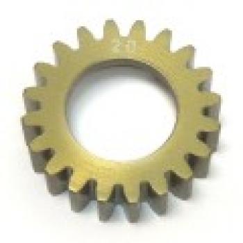 KM-Racing K8 7075-T6 Aluminium-Ritzel hart gecoatet 20 Z