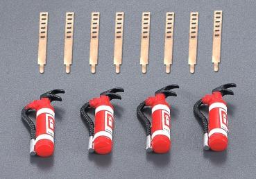 Killerbody KB48052 Feuerlöscher Set (4 Stk.)