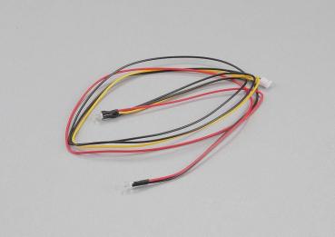 LED Licht Set mit 2x3mm Gelbe LED