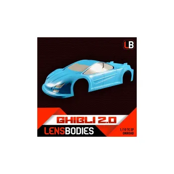 Ghibli 2.0 Karosserie leicht 1/10 Elektro-Tourenwagen 190mm