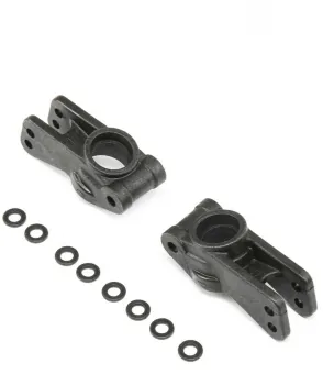 LOSI REAR HUB & SPACER SET: 10-T