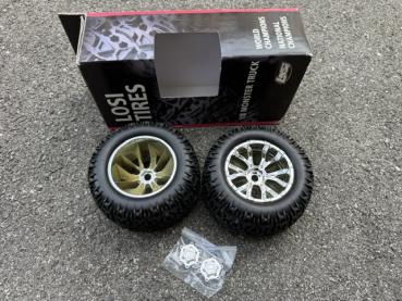 Monster Truck Reifen 420 S Force Whl.Chrw/TXTire Mounted