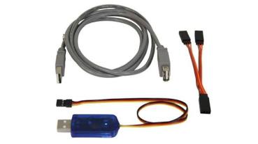 USB PC-Kabel RX+S+Telemetrie+Wingstabi