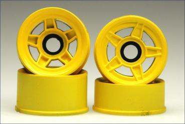Felgen 1:24, Lancia 77, gelb (4)