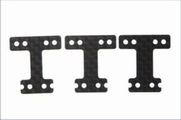 Kyosho carbon rear suspension plate set (MR-02/RM type)