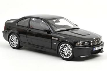 1:18 BMW M3 E46 CSL Saphire Black Norev