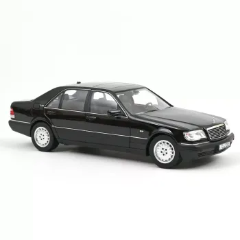 Preview: 1:18 Mercedes-Benz S600 1997 Obsidianschwarz metallic