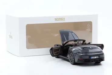 1:18 Porsche 911 Carrera Cabriolet 2025 Schiefergrau Neo Limited 1 von 200