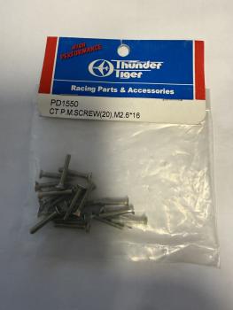 CT P.M.SCREW(20),M2. /6*16