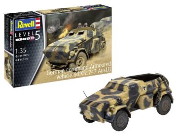 1:35 German Command Armoured Vehicle Sd.Kfz.247 Ausf.B Revell Modellbausatz
