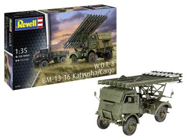 1:35 W.O.T. 8 BM-13-16 Katyusha/Cargo Revell Modellbausatz