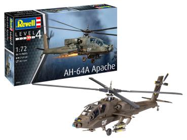 1:72 AH-64A Apache Revell Modellbausatz