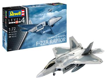 1:72 Lockheed Martin F-22A Raptor Revell Modellbausatz