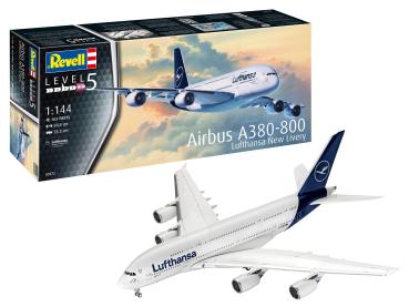 1:144 Airbus A380-800 "Lufthansa" New Livery Revell Modellbausatz
