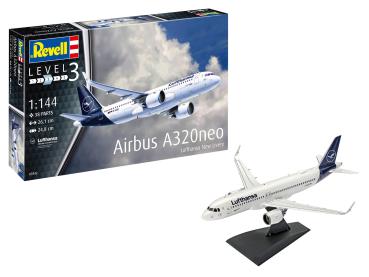 1:144 Airbus A320neo "Lufthansa" New Livery Revell Modellbausatz