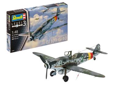 1:48 Messerschmitt Bf109 G-10 Revell Modellbausatz