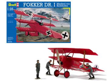 1:28 Fokker Dr.1 "Manfred von Richthofen" Revell Modellbausatz