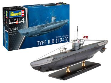 1:144 German Submarine Type IIB (1943)