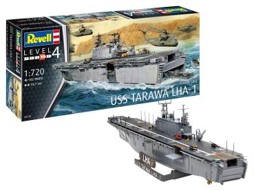 1:720 Assault Ship USS Tarawa LHA-1 Revell Modellbausatz