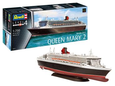 1:700 Ocean Liner Queen Mary 2 Revell Modellbausatz