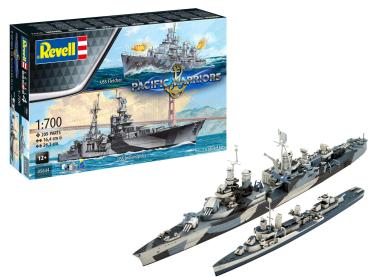 1:700 Geschenkset Pacific Warriors Revell Modellbausatz mit Basiszubehör