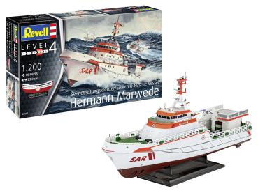 1:200 Seenotkreuzer "Hermann Marwede" Revell Modellbausatz