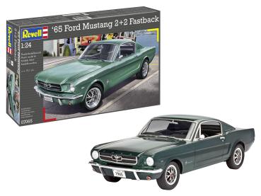 1:24 1965 Ford Mustang 2+2 Fastback Revell Modellbausatz