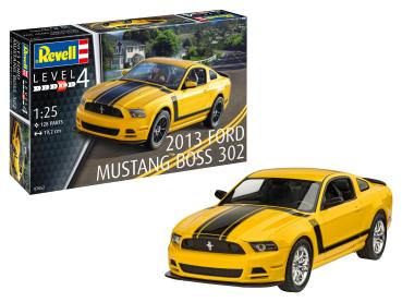 1:25 2013 Ford Mustang Boss 302 Revell Modellbausatz