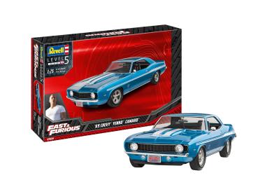 1:25 Fast & Furious 1969 Chevy Camaro Yenko Revell Modellbausatz