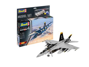 1:72 Model Set F/A-18F Super Hornet Revell Modellbausatz mit Basiszubehör