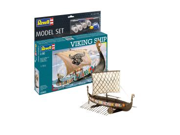 1:50 Model Set Viking Ship Revell Modellbausatz mit Basiszubehör