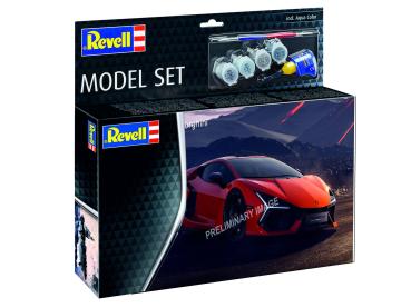 1:24 Model Set Lamborghini Revuelto Revell Modellbausatz mit Basiszubehör