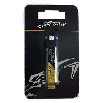 Tattu Batterie LiPo Akku 220mAh 3.7V 45C 1S1P mit JST-PHR-2P Plug