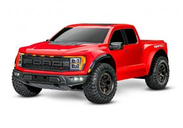 TRAXXAS Ford Raptor-R 4x4 VXL rot 1/10 Pro-Scale RTR Brushless, ohne Akku/Ladegerät