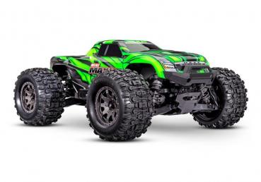 NEU TRAXXAS MINI-MAXX 4WD grün BL-2S Brushless, HD-Teile, mit Akku/Lader