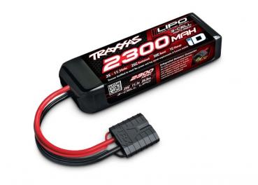 LiPo Power Cell 2300mAh 11,1V 3s TRAXXAS mit ID-Stecker (L110xB35xH22mm)