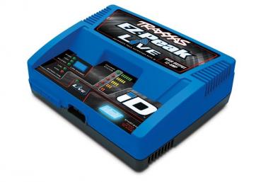 EZ-Peak Live Schnell-Lader, 100W, bis 12A, NiMH/LiPo bis 4s TRAXXAS mit iD-Akkuerkennung (EU-Version)