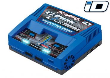 EZ-Peak Live Dual Schnell-Lader, 200W, 26A, NiMH/LiPo bis 4s TRAXXAS mit iD-Akkuerkennung (EU-Version)