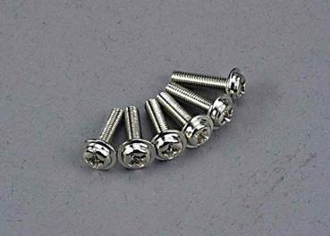 Scheibenkopfschraube 3x12mm mit Phillips (6) TRAXXAS 2WD Bandit, Rustler, Stampede, Nitro Slash