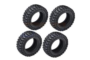 High-Grip-Reifen 1.33 mit Einlagen 58x24mm (4) GPM für TRX-4M, SCX24