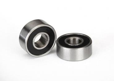 KUGELLAGER, SCHWARZ, GUMMIDICHTUNG (4X10X4MM) (2) TRAXXAS